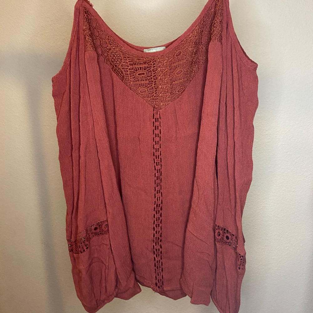 Off The Shoulder Lace Long Sleeve